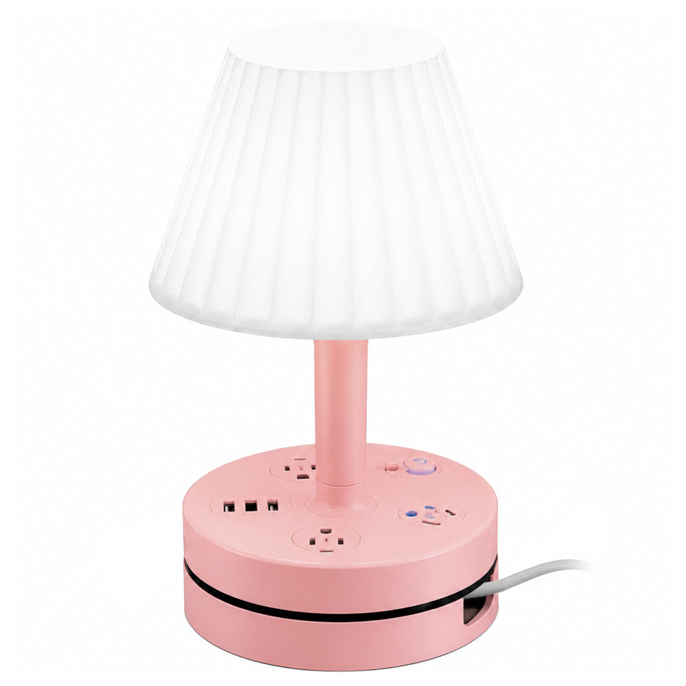 💡🔌 Nachttischlampe mit USB- & AC-Anschlüssen – 50 % RABATT! 3 AC-Anschlüsse, 2 USB-Anschlüsse & 1 Type-C – Laden Sie Ihre Geräte bequem, während Sie schlafen. ⭐🏠