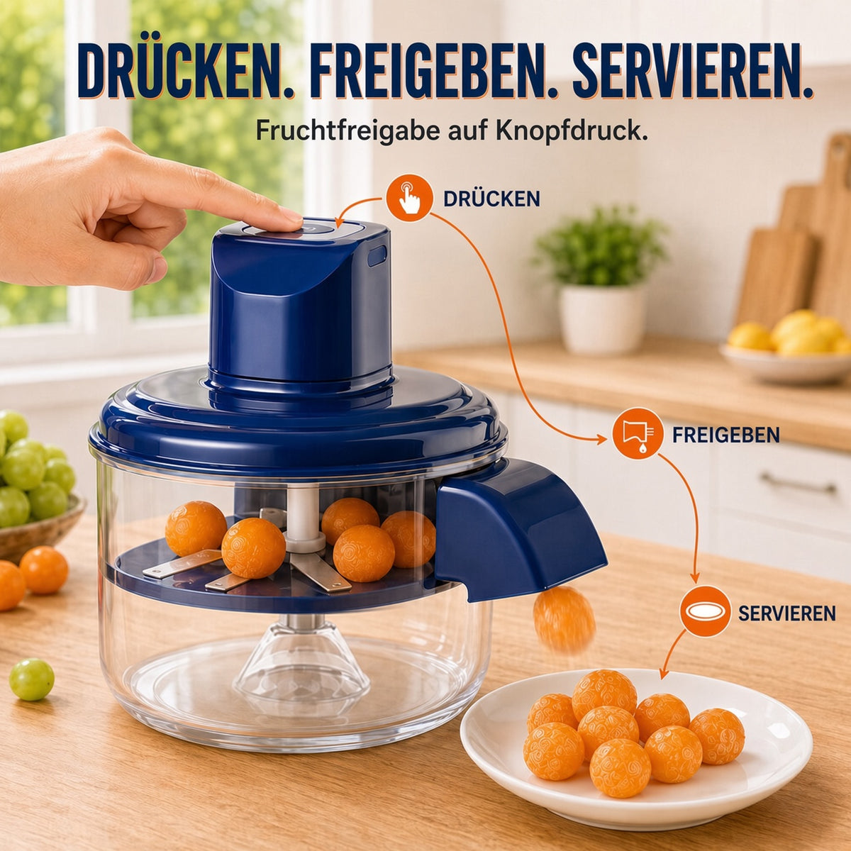 upsell✨50% RABATT! 🍇🧄 Transparenter elektrischer Obst- und Gemüseschäler – Schnell, einfach und effizient. Perfekt für die täglichen Küchenarbeiten!