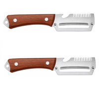 2 Stk. Upgrade (Sparschäler + Flaschenöffner + Raspel)