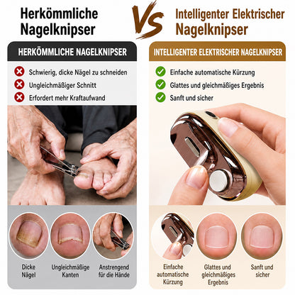 🌟 2-in-1-Smart-Elektronagelschere & -Polierer ✂️💅
