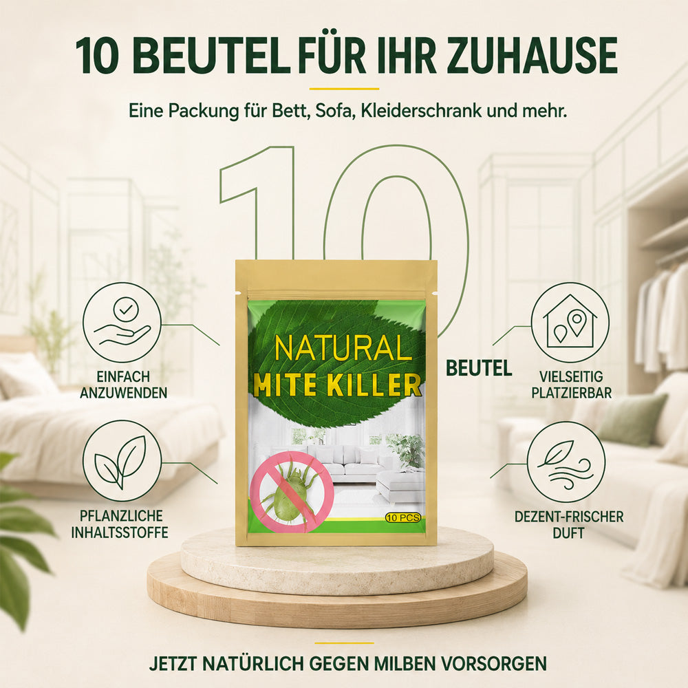 ♻️Milbenschutz-Säckchen gegen Hausstaubmilben | Milben in Matratze, Bett und Sofa wirksam bekämpfen – für hygienische Frische und erholsamen Schlaf