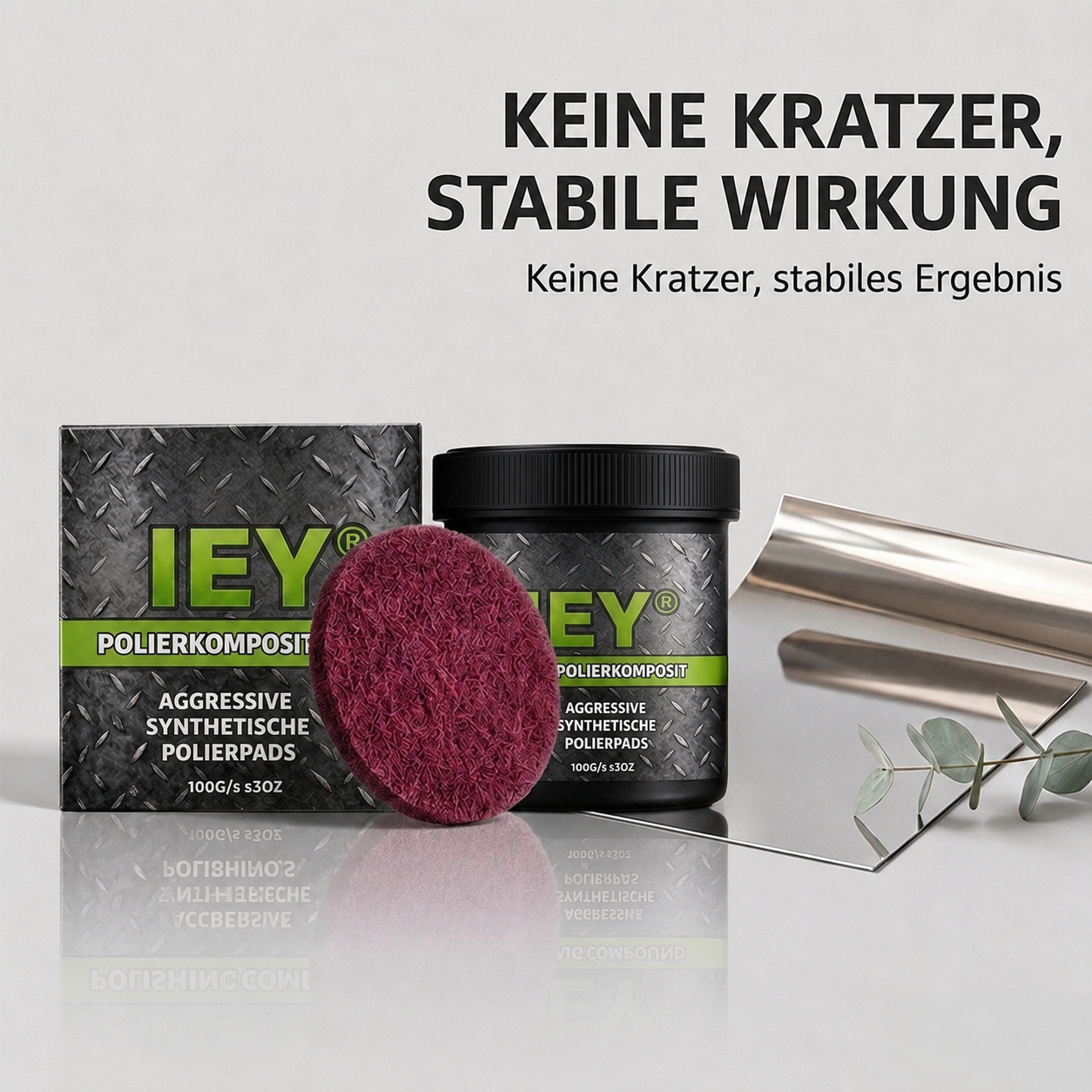 ⚡All-in-One Oberflächenpolitur mit Polierpad