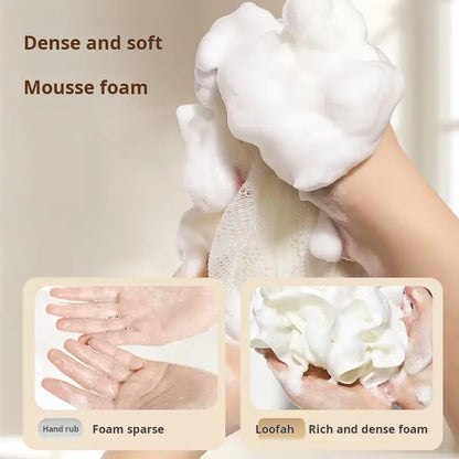 🛁 2-in-1 Dusch-Loofah-Schwamm