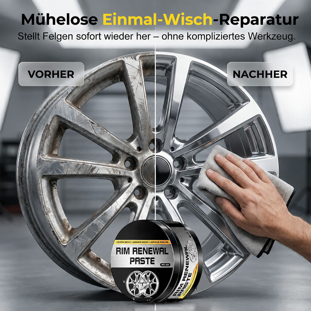 🔥All-in-One Felgenpflege- und -restaurierungspaste🛡️