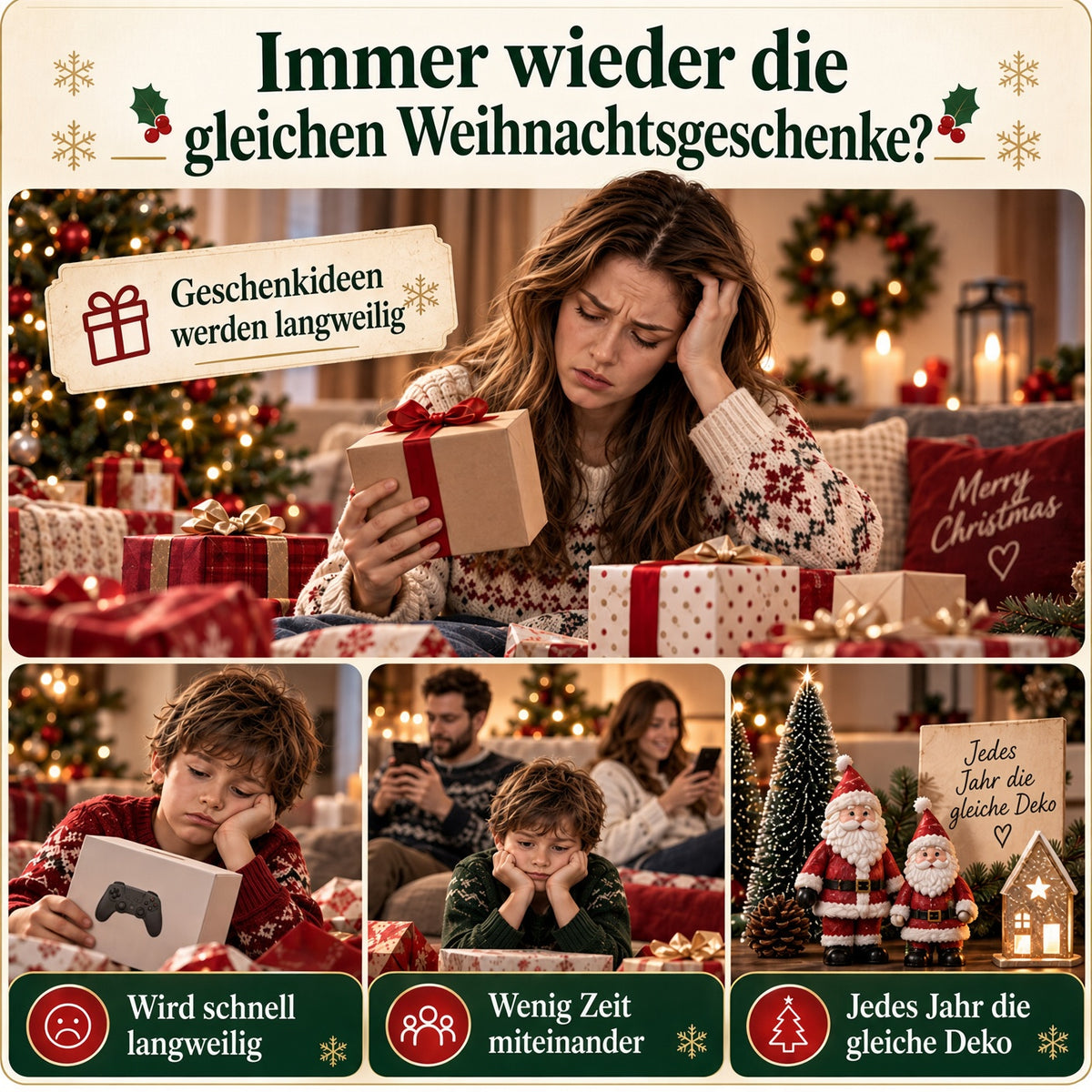 ⏳ Nur heute 49 % sparen – 🎄 12-Tage-Mini-Weihnachts-Bauset zum Selberbauen | 12 einzigartige, festliche Bausets mit Aufhängeschlaufen – perfekt zum Schmücken von Weihnachtsbäumen, Kränzen und festlichen Dekorationen 🧱