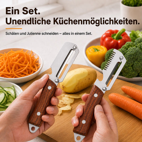🔪🥕1 KAUFEN – 1 GRATIS ERHALTEN: Multifunktionaler Sparschäler