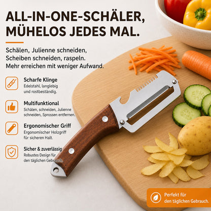 🔪🥕1 KAUFEN – 1 GRATIS ERHALTEN: Multifunktionaler Sparschäler