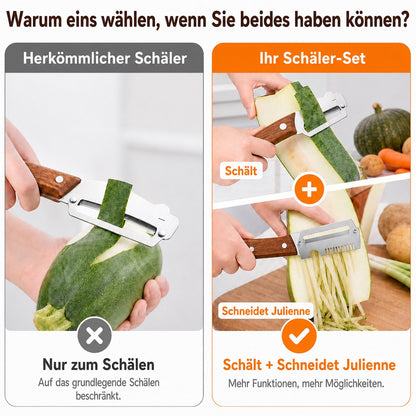🔪🥕1 KAUFEN – 1 GRATIS ERHALTEN: Multifunktionaler Sparschäler