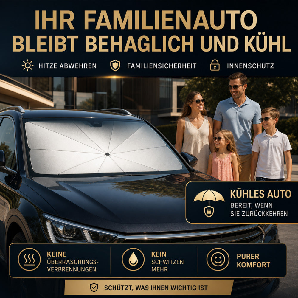 🌞 50% Rabatt 🌈 Faltbarer Auto-Sonnenschutz für die Windschutzscheibe