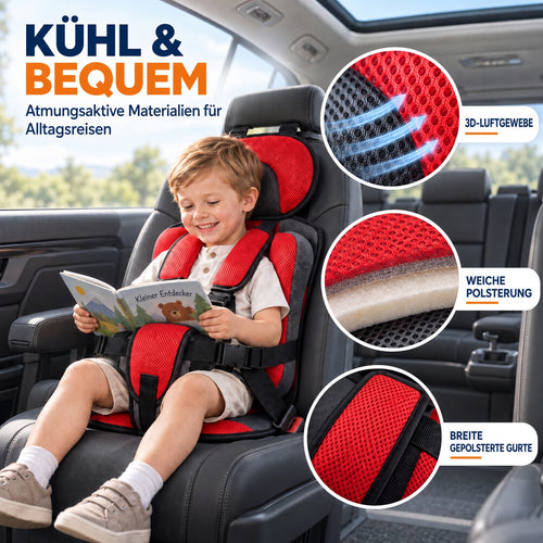 🔥🔥50% RABATT !!⏰Tragbarer Kindersitz fürs Auto