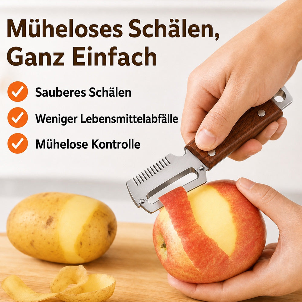🔪🥕1 KAUFEN – 1 GRATIS ERHALTEN: Multifunktionaler Sparschäler