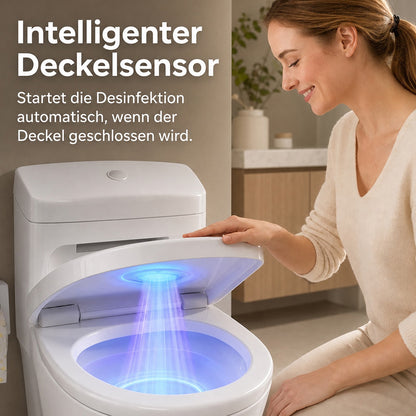 💜Intelligente UV-C-Toiletten-Desinfektionslampe｜UV-Desinfektion, Geruchsbeseitigung und hygienische Sauberkeit für Toilette und Badezimmer✨