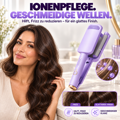 ✨50% RABATT 🌊 32-mm-Welleneisen – Weiche Wellen, voller Glamour! 🌊 4 Temperaturstufen, in ca. 10 Sekunden einsatzbereit, mit Ionen-Technologie