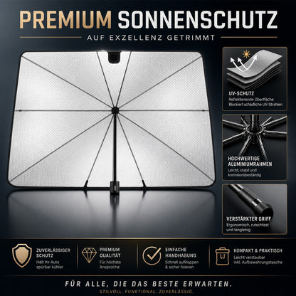 🌞 50% Rabatt 🌈 Faltbarer Auto-Sonnenschutz für die Windschutzscheibe