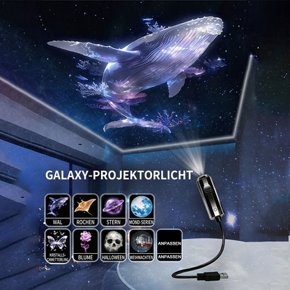 Nachtlicht-Projektor – Intelligenter holografischer Sternprojektor