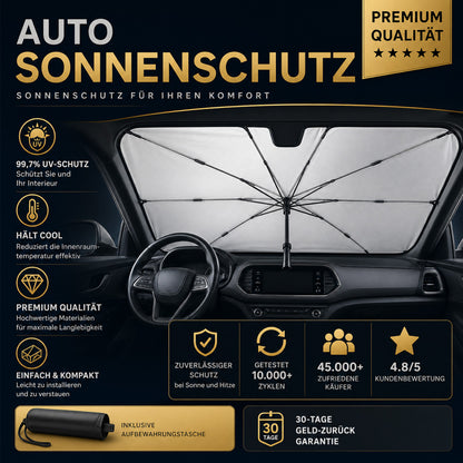 🌞 50% Rabatt 🌈 Faltbarer Auto-Sonnenschutz für die Windschutzscheibe