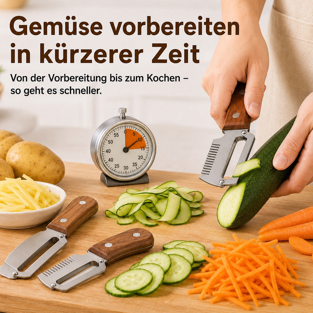 🔪🥕1 KAUFEN – 1 GRATIS ERHALTEN: Multifunktionaler Sparschäler