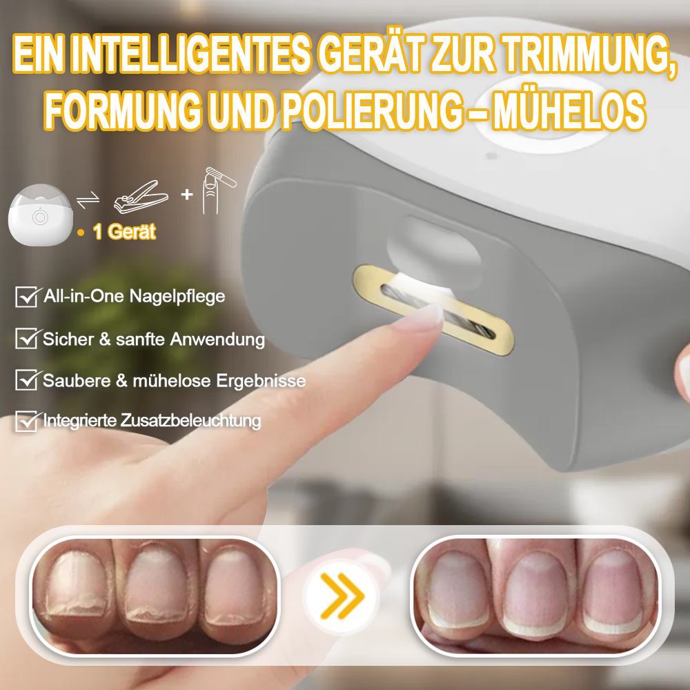 Universeller automatischer Fingernagelschleifer für Erwachsene und Kinder – Einfach & Sicher-Remifa®