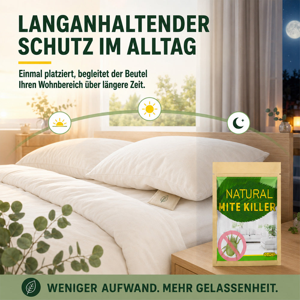 ♻️Milbenschutz-Säckchen gegen Hausstaubmilben | Milben in Matratze, Bett und Sofa wirksam bekämpfen – für hygienische Frische und erholsamen Schlaf