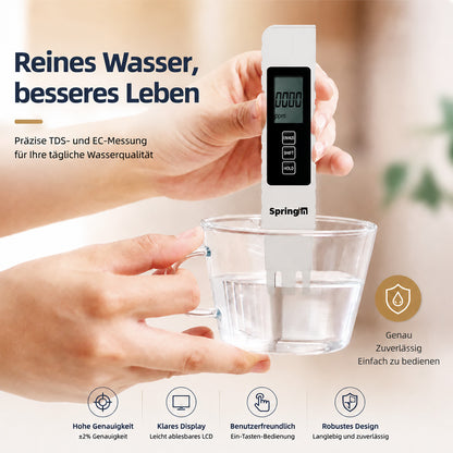 💧✅ 3-in-1 TDS Wasserqualitätsprüfer – Digitales LCD, hohe Präzision 💧💦 Ideal für Aquarium, Trinkwasser & zu Hause – schnelle & genaue Messung
