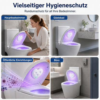 💜Intelligente UV-C-Toiletten-Desinfektionslampe｜UV-Desinfektion, Geruchsbeseitigung und hygienische Sauberkeit für Toilette und Badezimmer✨