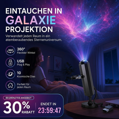 Nachtlicht-Projektor – Intelligenter holografischer Sternprojektor