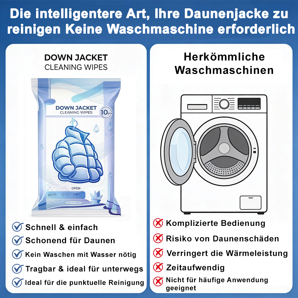 🔥 Fleckenentferner-Tücher für Kleidung