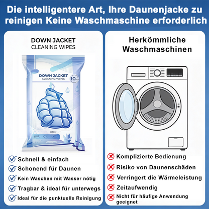 🔥 Fleckenentferner-Tücher für Kleidung