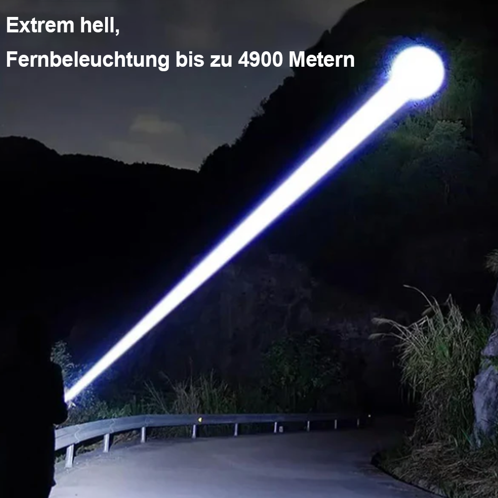 🔥heißer Verkauf🔥Zoombare Taschenlampe mit superstarkem Licht