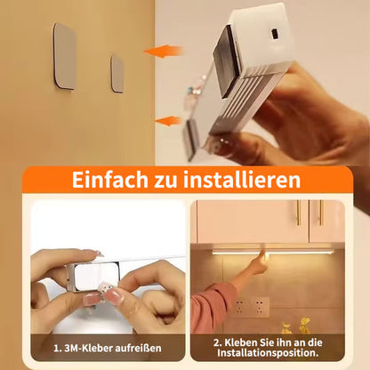🏆🔥💡Bohrfreie intelligente Sensor magnetische aufladbare LED-Leuchte-Remifa®