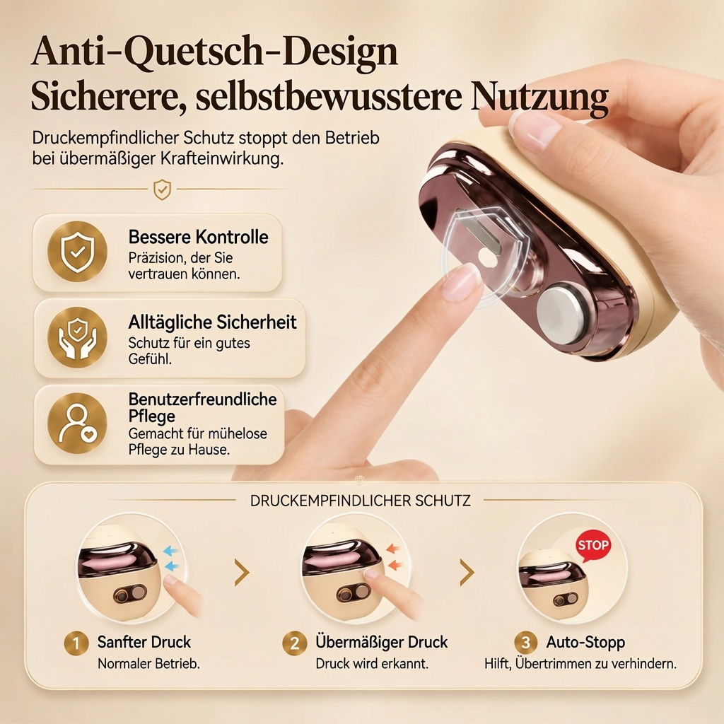 🔥NUR HEUTE: 50 % 🌟 2-in-1-Smart-Elektronagelschere & -Polierer ✂️💅 Die elektrische Nagelpflege für die ganze Familie!