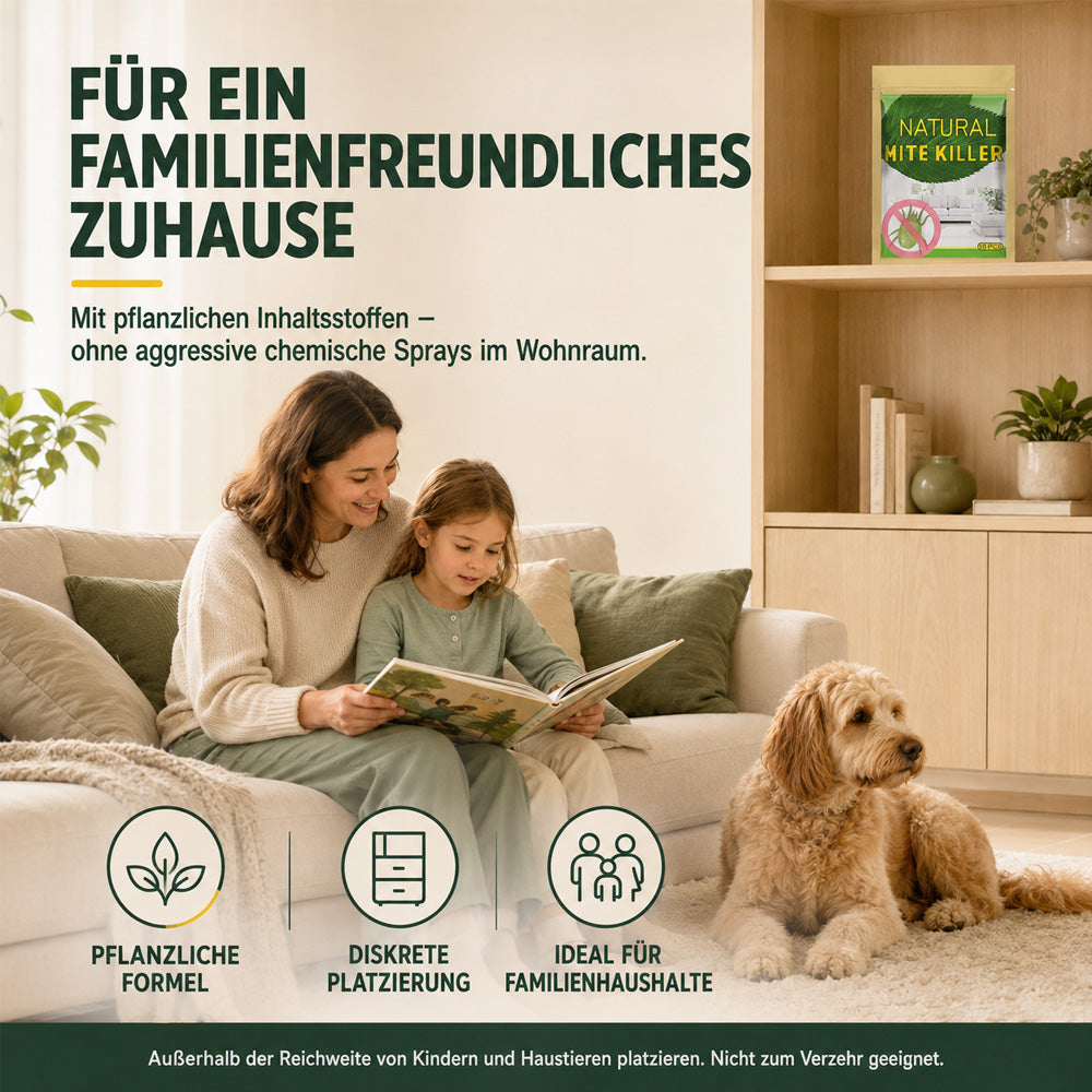 ♻️Milbenschutz-Säckchen gegen Hausstaubmilben | Milben in Matratze, Bett und Sofa wirksam bekämpfen – für hygienische Frische und erholsamen Schlaf
