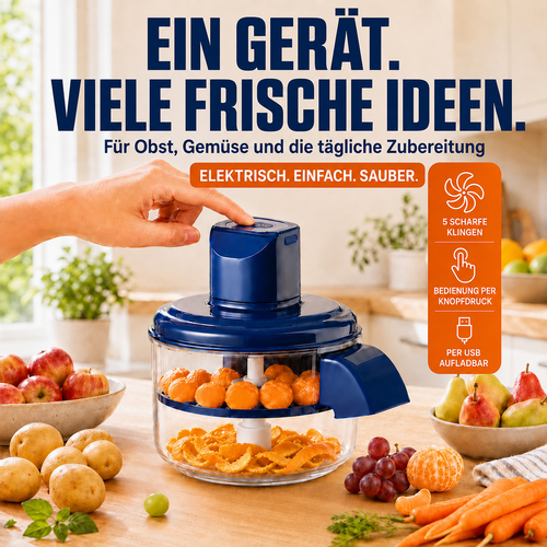 ✨50% RABATT! 🍇 Transparenter elektrischer Obst- und Gemüseschäler – Schnell, einfach und effizient. Perfekt für die täglichen Küchenarbeiten!