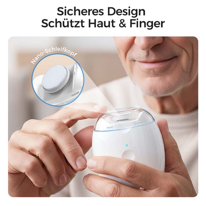 80%Universeller automatischer Fingernagelschleifer für Erwachsene und Kinder – Einfach & Sicher