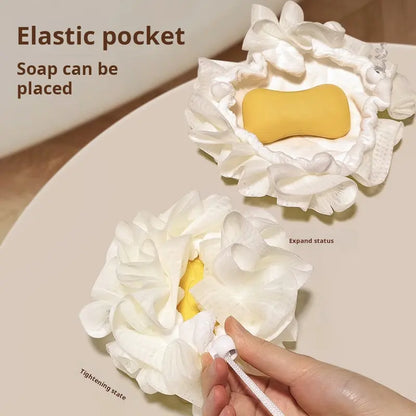 🛁 2-in-1 Dusch-Loofah-Schwamm