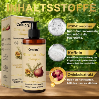 ✅ Revitalisierendes 3-in-1-Shampoo