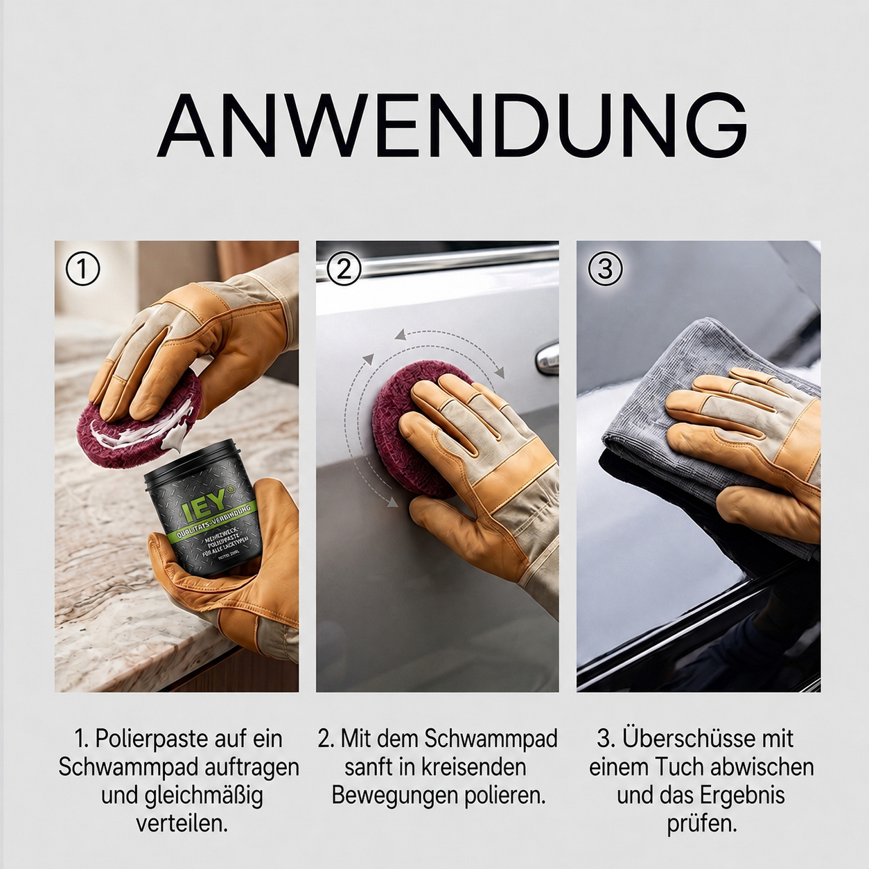 ⚡All-in-One Oberflächenpolitur mit Polierpad