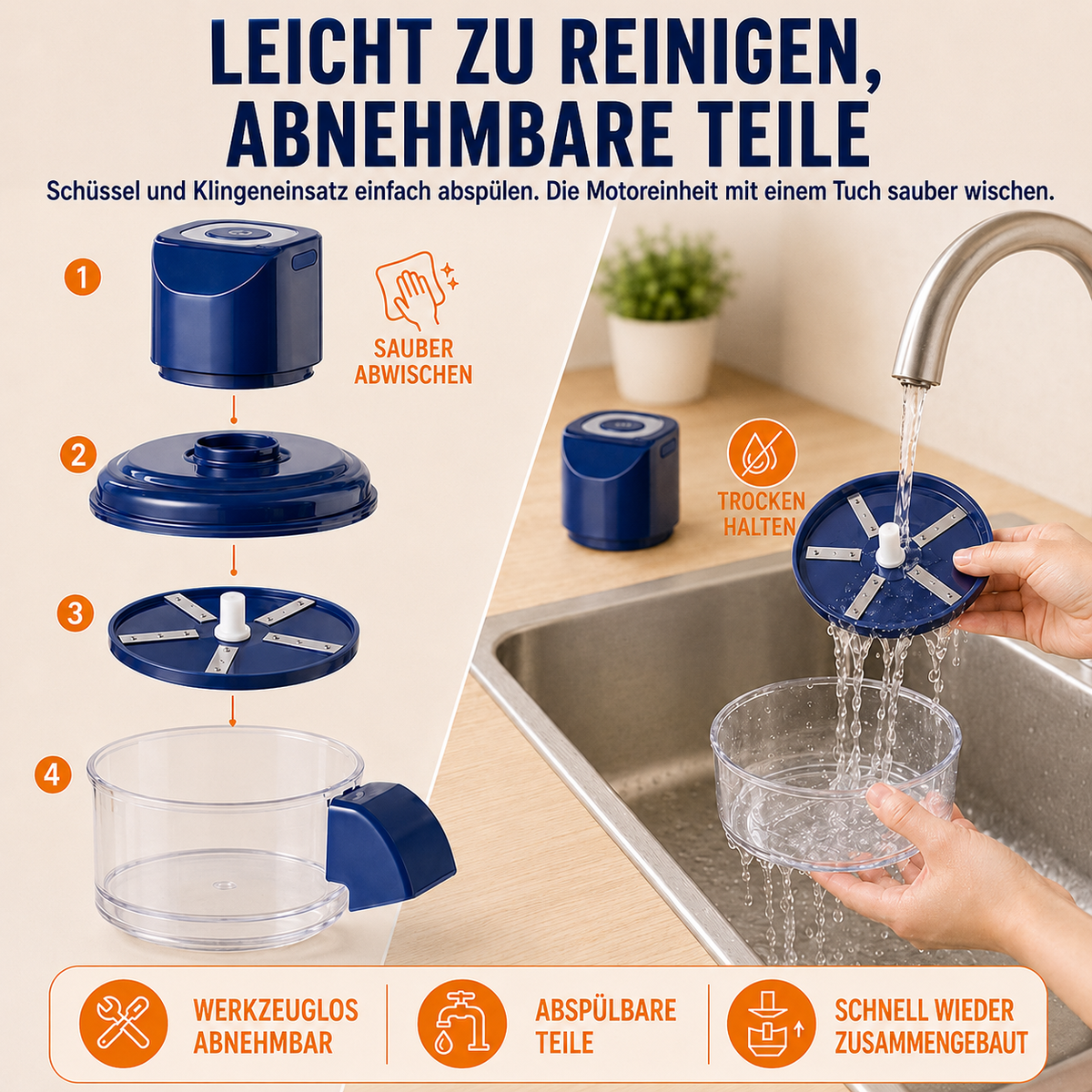 ✨50% RABATT! 🍇 Transparenter elektrischer Obst- und Gemüseschäler – Schnell, einfach und effizient. Perfekt für die täglichen Küchenarbeiten!