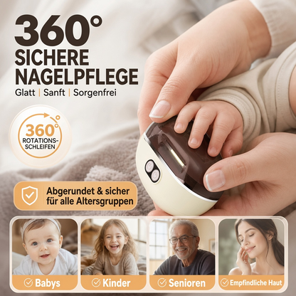 🔥NUR HEUTE: 50 % 🌟 2-in-1-Smart-Elektronagelschere & -Polierer ✂️💅 Die elektrische Nagelpflege für die ganze Familie!