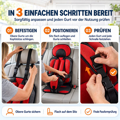 🔥🔥50% RABATT !!⏰Tragbarer Kindersitz fürs Auto