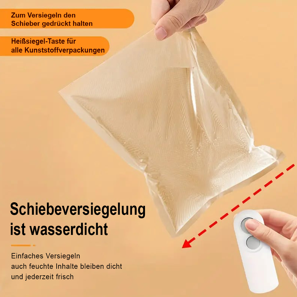Mini-Siegelmaschine – hält Lebensmittel frisch 🧊