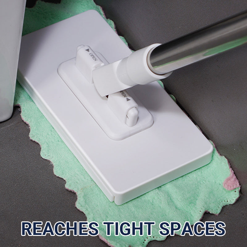 ⏰ Letzte Chance – 50% sparen! 🧹 Einweg-Staubmopp mit 5 wiederverwendbaren Bezügen ✨-Remifa®