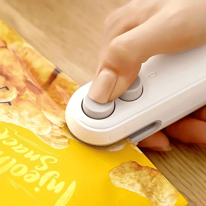 Mini-Siegelmaschine – hält Lebensmittel frisch 🧊
