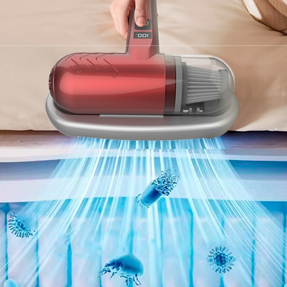😱🛏️Unsichtbare Milben rauben dir den Schlaf! Normale Staubsauger nutzlos? Klopfen + Saugen + UV in einem!💥🔦