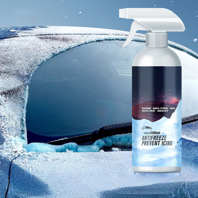Leistungsstarkes Enteisungsspray für Autowindschutzscheiben