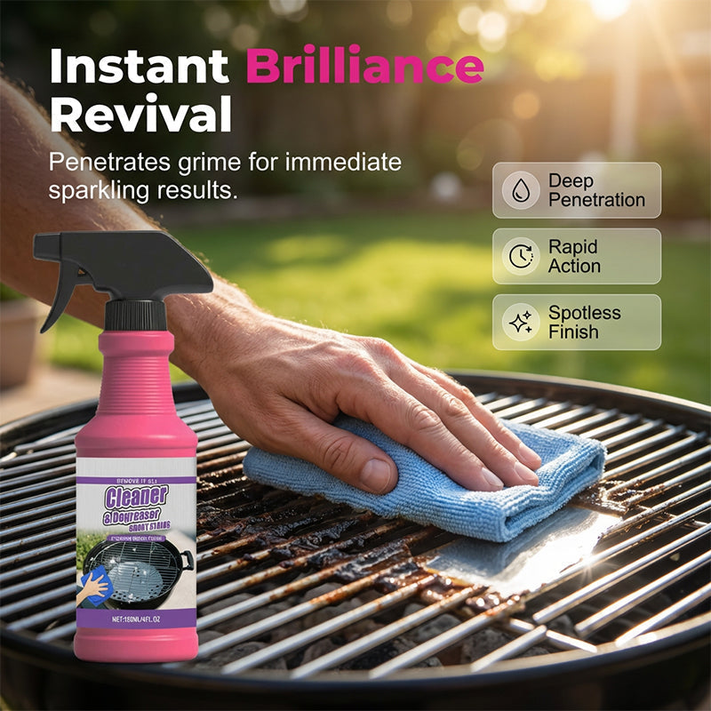 🍃Schnell wirkendes Hochleistungs-Grill-Entfettungsspray