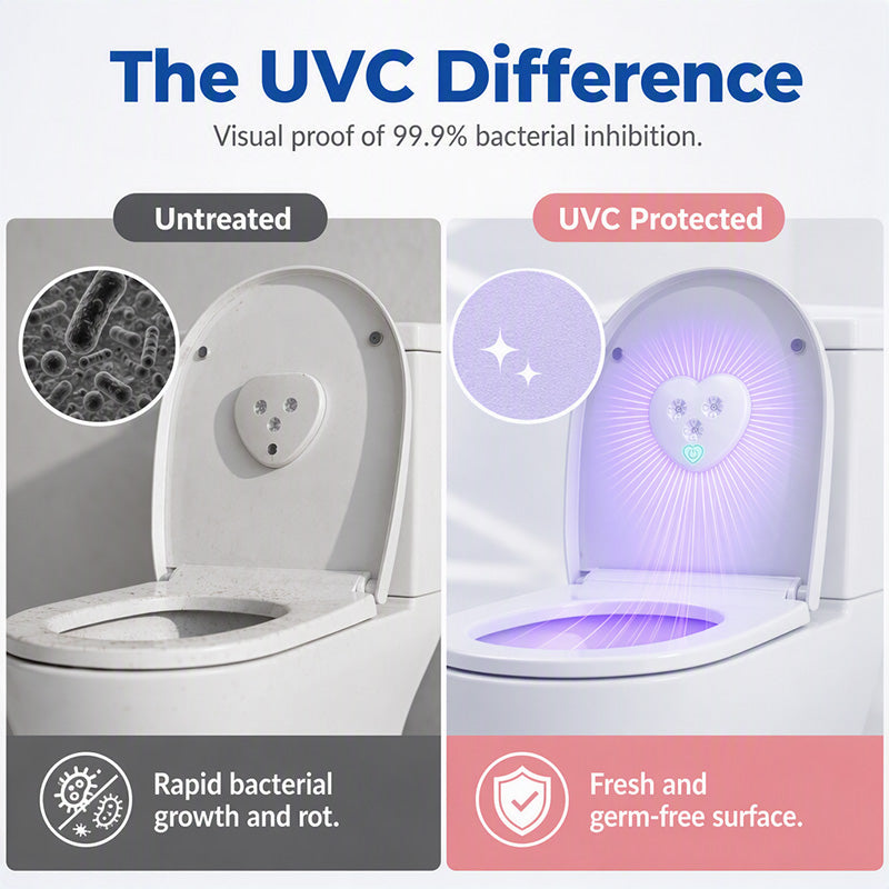 upsell💜Intelligente UV-C-Toiletten-Desinfektionslampe｜UV-Desinfektion, Geruchsbeseitigung und hygienische Sauberkeit für Toilette und Badezimmer✨