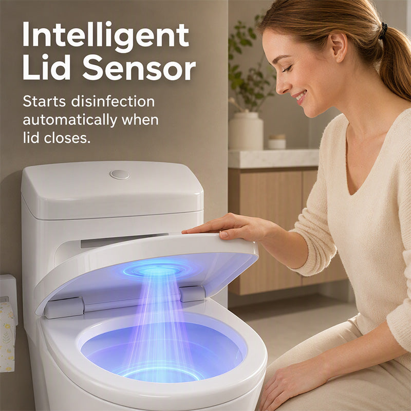 upsell💜Intelligente UV-C-Toiletten-Desinfektionslampe｜UV-Desinfektion, Geruchsbeseitigung und hygienische Sauberkeit für Toilette und Badezimmer✨