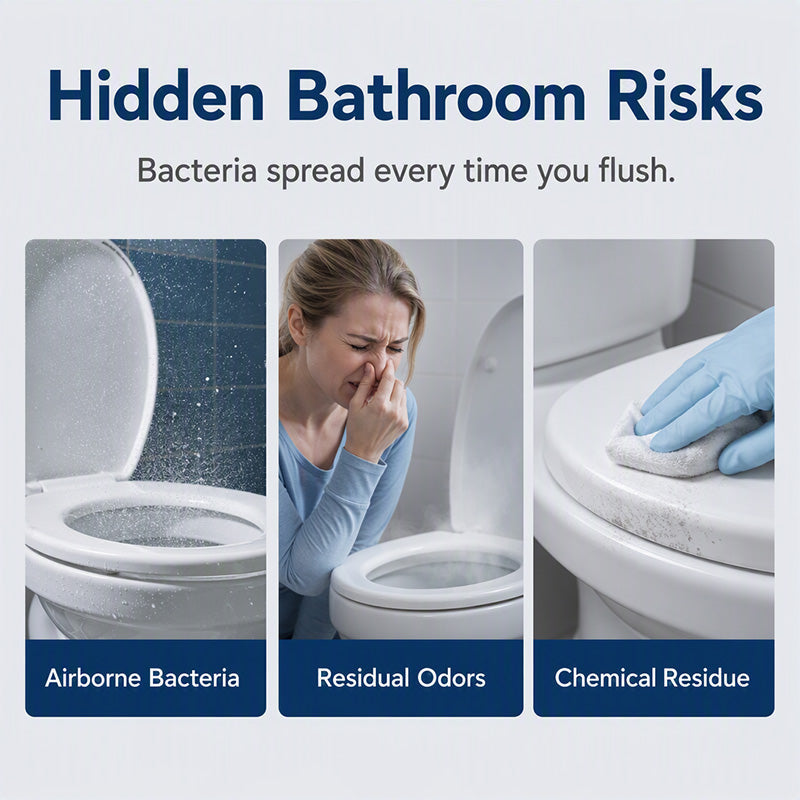 upsell💜Intelligente UV-C-Toiletten-Desinfektionslampe｜UV-Desinfektion, Geruchsbeseitigung und hygienische Sauberkeit für Toilette und Badezimmer✨
