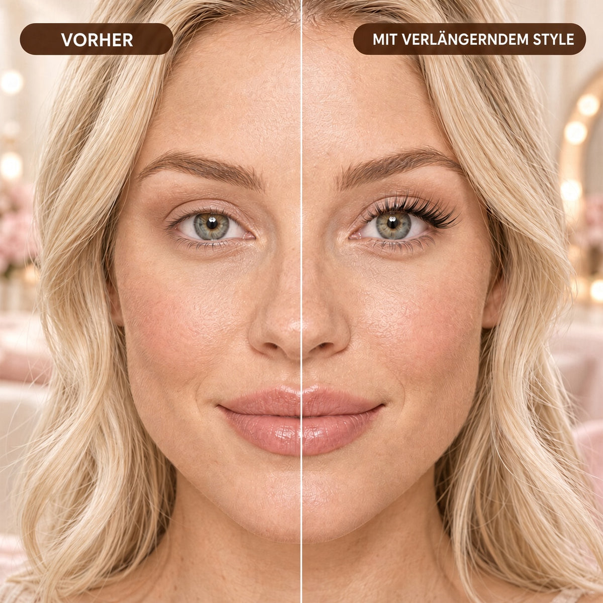 🥳 Kaufe eins, bekomme eins gratis ! 👁️✨ Wiederverwendbare selbstklebende Wimpern. Kein Kleber erforderlich, einfach aufdrücken. Mehrfach nutzbar & leicht abzunehmen 💕🌸